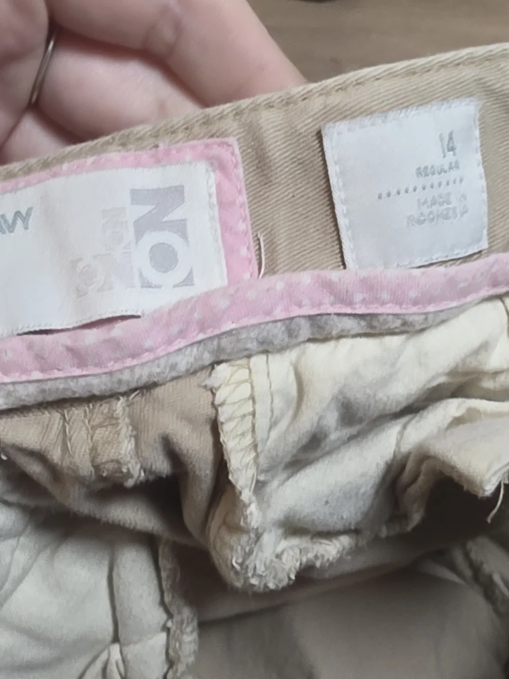 Old Navy Girls Beige Dress Pants